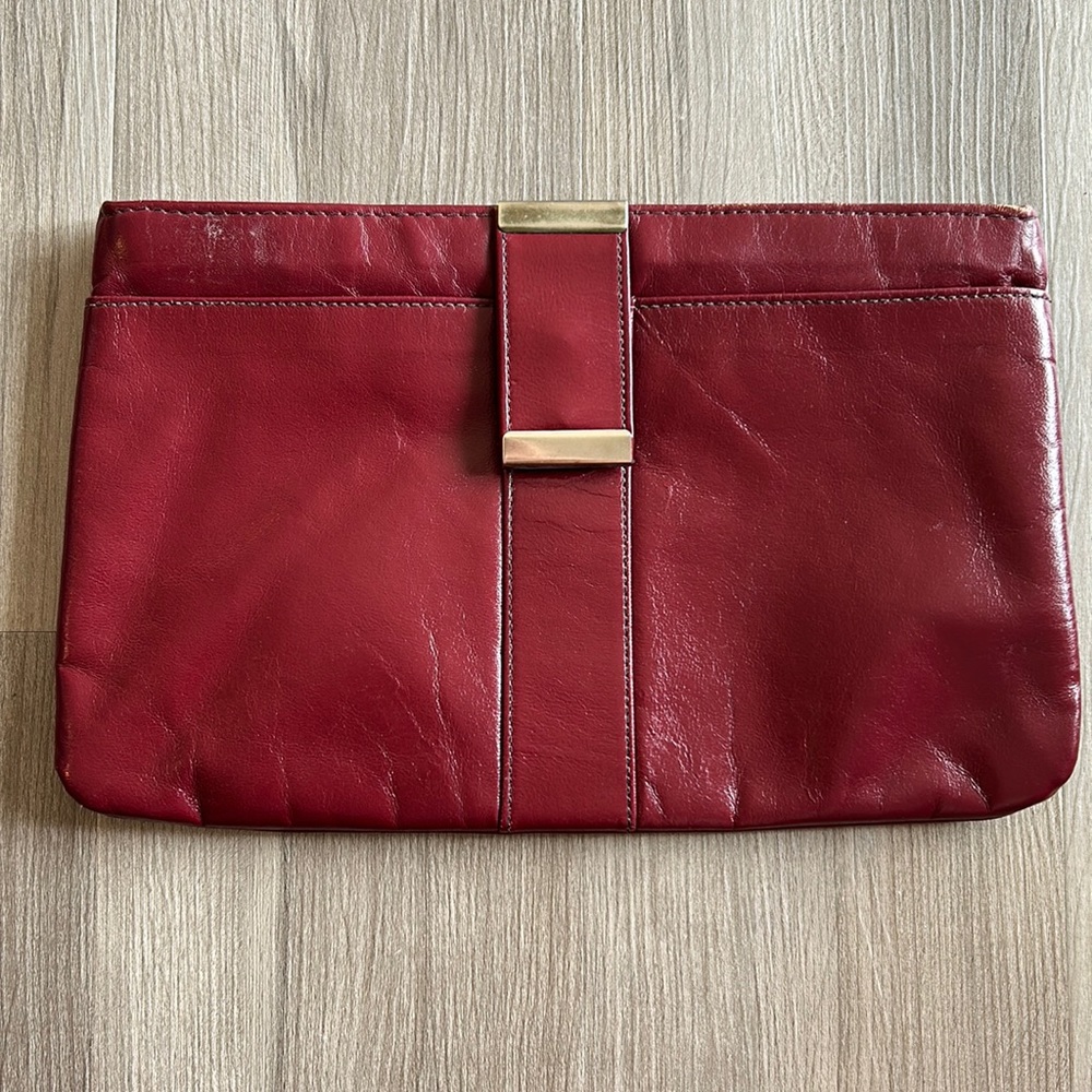 Excel Leather Clutch